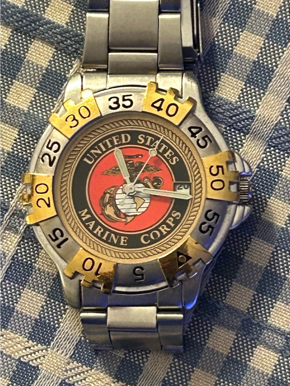 United States Marine Corps Watch new Battery. Excellent Condition!